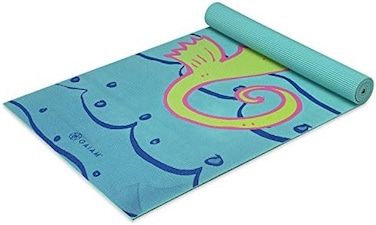 Gaiam Kids Yoga Mat Exercise Mat, Yoga for Kids with Fun Prints - Playtime for Babies, ActiveCalm Toddlers and Young Children (60" L x 24" W x 3mm Thick
