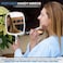Mirrorvana LargeComfy Hand Held Mirror with Handle (2018 Salon Model in White