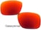 عدسات بديلة من GALAXYLENSE لنظارات Oakley Holbrook بألوان متعددة (أحمر، أحمر، أحمر، عادي)