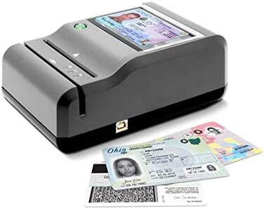 قارئ بطاقات الهوية E-Seek M280 - ماسح ضوئي مسطح USB، قارئ باركود ثنائي الأبعاد لأجهزة الكمبيوتر المكتبية