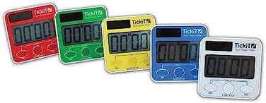 TickiT Dual Power Timer - Pack of 5 - Student Timers