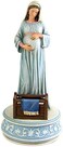 Avalon Gallery Mary Mother of God Resin Musical Figurine Statue, 9 1/4 Inch