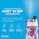 زجاجة O2COOL ArcticSqueeze المعزولة للرذاذ والرشفة سعة 20 أونصة.