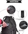 Peicees Waterproof Drawstring Sport Bag Lightweight Sackpack Backpack for Men and Women