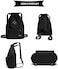 Peicees Waterproof Drawstring Sport Bag Lightweight Sackpack Backpack for Men and Women
