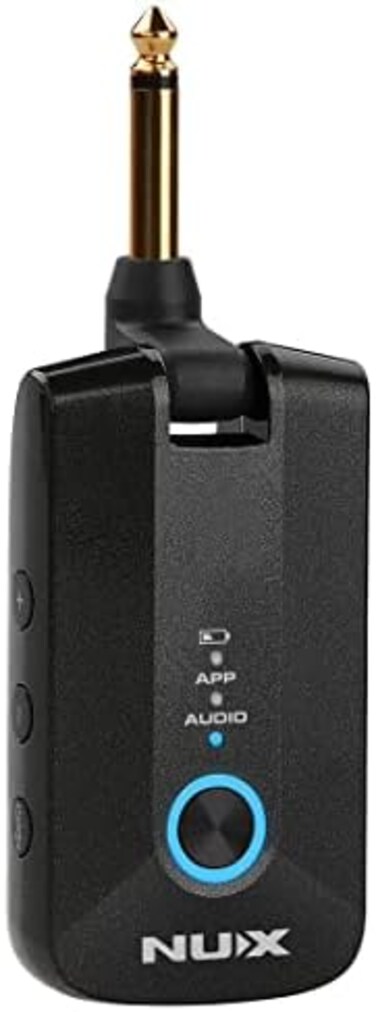 NUX Mighty Plug Pro MP-3 Headphone Amp for Guitar/Bass, Various Effects, Amp Modeling, IRs