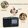 XHDATA XHDATA D-328 Portable Radio FM AM SW Band Media Speaker MP3 Player Support TF Card (D-328