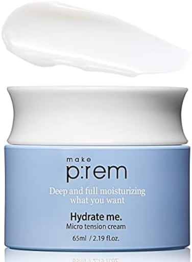 كريم الترطيب MAKE P:REM Hydrate me. Micro Tension المرطب، 2.19 أونصة سائلة.
