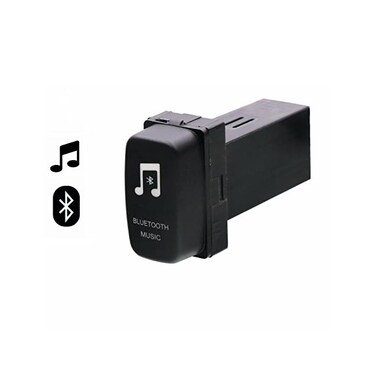 Timloon Car Bluetooth Music Adapter Module Panel Installation AUX Output Use for Mitsubishi Asx, Lancer, Outlander, Pajero, Fortis