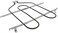 PRYSM WB44T10009 Oven Broil Element Replacement - Compatible with General Electric, Hotpoint, RCA Ranges