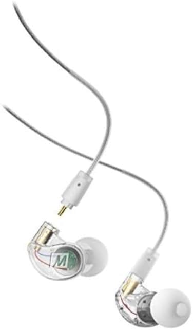 MEE audio M6 PRO Musicians? In-Ear Monitors with Detachable Cables; Universal-Fit and Noise-Isolating (2nd Generation(Clear, Wired