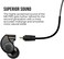 MEE audio M6 Pro In Ear Monitor Headphones For Musicians, 2Nd Gen Model With Upgraded Sound, Memory Wire EarhooksReplaceable Cables, Noise Isolating Professional Earbuds, 2 Cords Included (Black