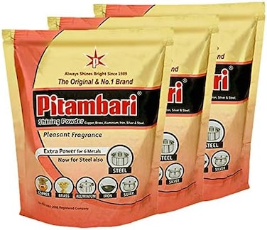 Pitambari - Shining Powder - 200g (Pack of 3