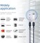 H!Fiber H!Fiber SFPCable, 10G SFPDAC, 0.5m (0.5mPassive Direct Connect Copper Twinax Cable for Cisco SFP-H10GB-CU0.5M, Ubiquiti UniFi UC-DAC-SFP, Meraki, Mikrotik, Intel, Fortinet, Netgear,