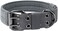OneTigris Military Adjustable Dog Collar with Metal D RingBuckle 2 Sizes (L, Grey