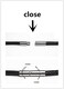Glory Qin 2mm Black Leather Cord Stainless Steel Rice Clasps Necklace Rope 16 to 28 Inch