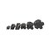 Drill America - DWTPT1/8-1SET 6 Piece NPT Pipe Tap, Carbon Steel, DWTPT Series Set, 1/8", 1/4", 3/8", 1/2", 3/4" and 1" in Wooden Case