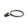 Ivilon Drapery Curtain Clip Rings - Clips Ring for Panels 1.7", Set of 14 Warm Gold