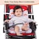 KAKIBLIN Toddler Car Seat Insert, Baby Stroller Liner Head and Body Support Pillow, Toddler Seat Pad Carseat Neck Support Cushion for Toddler, Fox