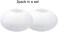 TopAAA White Round Paper lantern 16&rdquo;, Chinese Japanese Pendant Hanging Lamp Shade Easy to assemble (White-16inch-2PCS