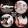 4KOR Fitness Massage Ball for Deep Tissue Muscle Recovery, Perfect for Myofascial Release and Trigger Point Therapy (12 Centimeter Diameter