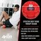 4KOR Fitness Massage Ball for Deep Tissue Muscle Recovery, Perfect for Myofascial Release and Trigger Point Therapy (12 Centimeter Diameter