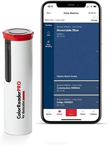 Datacolor ColorReader Pro &ndash; Identify Paint Color Instantly &ndash; Professional Color Matching Tool - Designed For Painters, Designers and Facility Managers