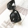 DDLBiz (A- NEW Oversized Square Luxury Sunglasses Gradient Lens Vintage Women Fashion (A