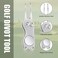 Mile High Life (Silver Fish- All Metal Foldable Golf Divot Tool with Pop-up ButtonMagnetic Ball Marker (Multi-Colours/Shape