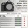 حافظة كاميرا STSEETOP Nikon D850، أسود