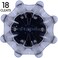 SOFTSPIKES Pulsar Fast Twist 3.0 Golf Cleat - 18 Count