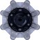 SOFTSPIKES Pulsar Fast Twist 3.0 Golf Cleat - 18 Count