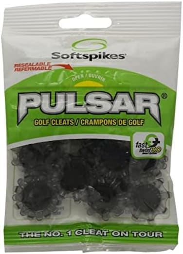 SOFTSPIKES Pulsar Fast Twist 3.0 Golf Cleat - 18 Count