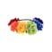 June Bloomy Rose Floral Crown Garland Flower Headband Headpiece for Wedding Festival (Dark Red