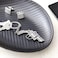 Juvale 6 Pack Mini Gun Keychains for Men: Silver Metal Pistol Key Ring Pendants (6 Assorted Designs and Sizes