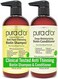 Pura D'or Anti-Thinning Biotin Shampoo and Conditioner, CLINICALLY TESTED Proven Results, DHT Blocker Thickening Products For WomenMen, Color Treated Hair, Original Gold Label Hair Care Set 16oz x2
