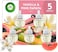 Air Wick Plug in Scented Oil 5 Refills, Essential Oils, Air Freshener, Vanilla and Pink Papaya, (5x0.67oz