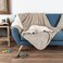 PETMAKER Waterproof Pet Blanket &ndash; Reversible Tan Throw Protects Couch, Car, Bed from Spills, Stains, or Fur &ndash; Dog and Cat Blankets (50x60