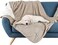 PETMAKER Waterproof Pet Blanket &ndash; Reversible Tan Throw Protects Couch, Car, Bed from Spills, Stains, or Fur &ndash; Dog and Cat Blankets (50x60