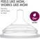 Boon Nursh Bottle, Gray/Multicolour, Packs Of 3, 4 Oz