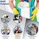 Nabob wipers New Premium White T-Shirt Knit Rags, 100% Cotton, Cloth Rags, Excellent for General Cleaning, Spills,Home,Staining,Polishing, Bar MopMore (White Knit, 1 Lb Bag
