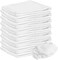 Nabob wipers New Premium White T-Shirt Knit Rags, 100% Cotton, Cloth Rags, Excellent for General Cleaning, Spills,Home,Staining,Polishing, Bar MopMore (White Knit, 1 Lb Bag