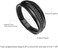 murtoo Men's Leather Bracelet Stainless Steel Magnetic Stainless Steel Bracelet Packaging