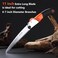 REXBETI Folding Saw, Heavy Duty 11 Inch Extra Long Blade Hand Saw for Wood Camping, Dry Wood Pruning Saw With Hard Teeth, Quality SK-5 Steel