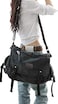Taoqiao Vintage Canvas Messenger Bag Large Book Laptop Shoulder Bag Women Men New