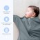 SleepingBaby Zipadee-Zip Swaddle Transition Baby Swaddle Blanket with Zipper, Cozy Baby Swaddle Wrap and Baby Sleep Sack (Medium 6-12 Months18-26 lbs, 29-33 inchesClassic Gray