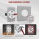 ENERLITES 50 Amp Range Receptacle Outlet for RV and Electric Vehicles, NEMA 14-50R, 3-Pole, 4 Wire (10, 8, 6, 4 AWG Copper Only, 125/250V, 66500-W, White, 1 Pack