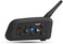 EJEAS V6 Motorcycle Helmet Bluetooth Intercom Full Duplex 1200M BT Interphone Headset Water Resistant Communication System for 6 Riders (Single