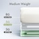 Amazer Clear Shower Curtain Liner, 72 x 84 Inches, PEVA 5G Stall Plastic Shower Curtain Liner for Bathroom with 3 Magnets, Tall Shower Curtain Liner 84 Inches Long