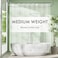 Amazer Clear Shower Curtain Liner, 72 x 84 Inches, PEVA 5G Stall Plastic Shower Curtain Liner for Bathroom with 3 Magnets, Tall Shower Curtain Liner 84 Inches Long